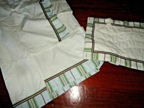 Algodón Niños Pottery Barn Kids faldas de cuna y volantes de Polvo