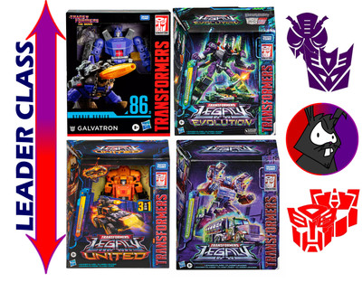Transformers Leader Class Collection - United - Pick and Choose - Hasbro Toys