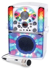 Singing Machine SML625BTW Bluetooth CD G Karaoke System