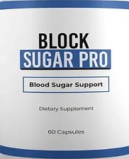 Block Sugar Pro Blood Health Support Dietary Supplement 60 Capsules