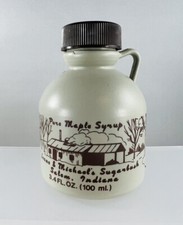 Pure Maple Syrup 3.4 fl oz. 100 mL Leane Michael's Sugarbush Salem, IN