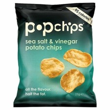 Popchips Sea Salt & Vinegar Popped Potato Cri...
