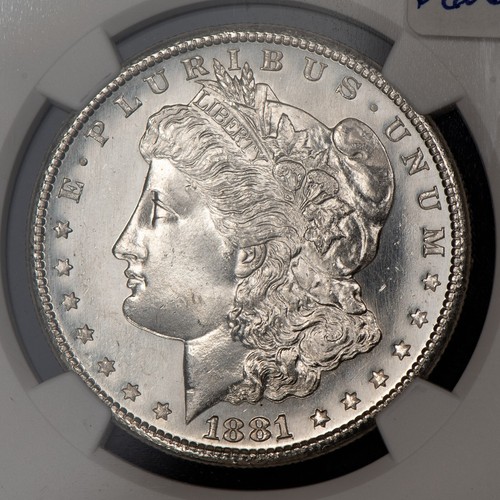 1881-S $1 Morgan Silver Dollar - Looks Proof-Like DMPL Rev - NGC MS 65 - D6068 - Picture 6 of 16