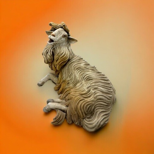 Pecora Animale Da cortile Presepe Napoletano Scena Campestre 19x13Cm cm argilla - Foto 2 di 19