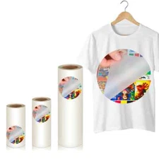 60cm 33cm 30cm 100mtrs DTF Film Roll A3 A4 Transfer Film Sheets for DTF Printer