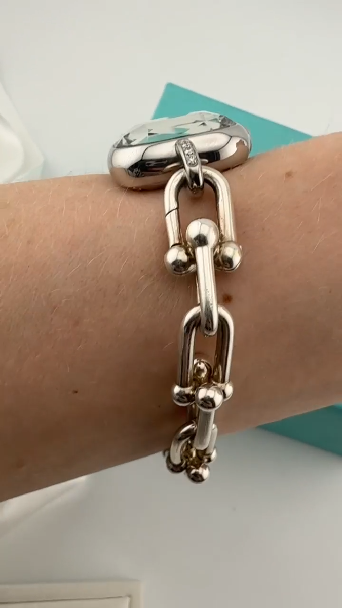 Tiffany & Co. HardWear Watch in Sterling Silver and Steel with