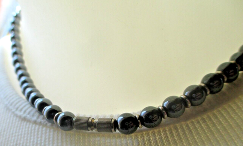 Collier De Perles Ancien En Pierres Naturelles - Fermoir à Vis - Bijou Vintage Femme - État Impeccable
