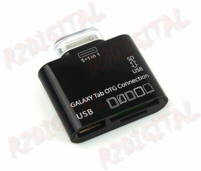 GALAXY TAB OTG CONNECTION CARD READER CARD READER P7300 P7310 P7500 P7510