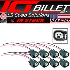 LS EV6 LS3 Injector Wire Connector Harness Pigtail Plug USCAR (8 pack)