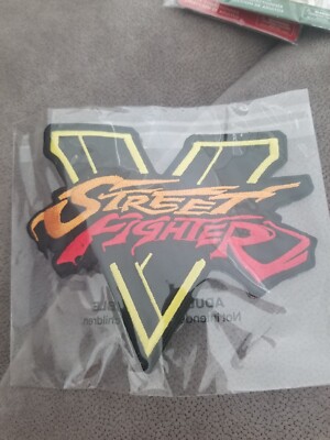 Street Fighter V Embroidered Patch IGN Nerd Block