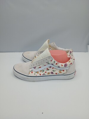 Vans Era Floral Ivory Canvas Skateboarding Shoes Sneakers  display picture 1