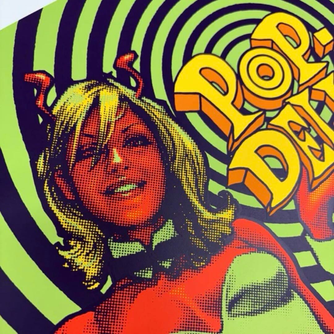 POP-DELIC GIRL ロッキンジェリービーン ポスター1ST press Rockin'Jelly Bean
