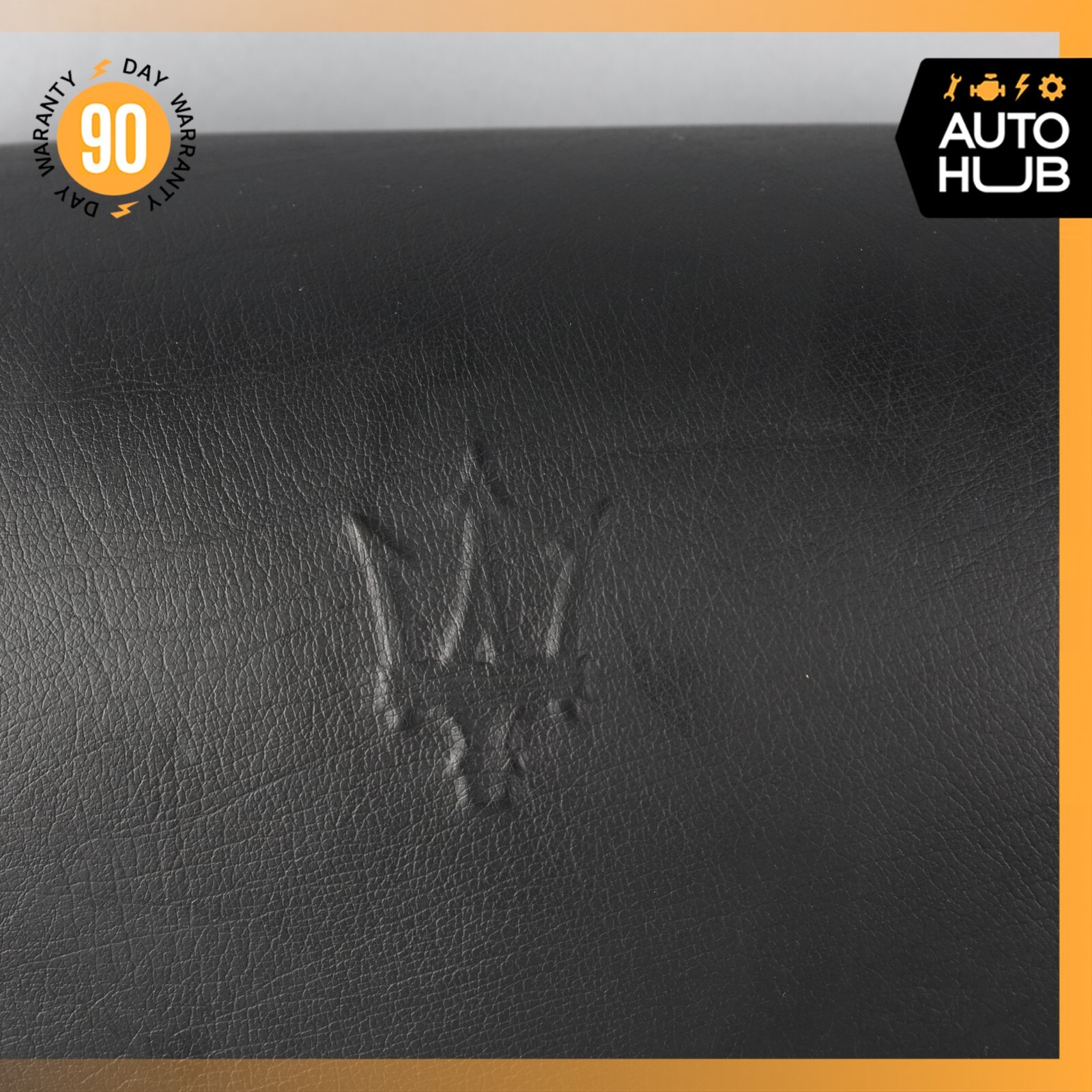 03-13 Maserati Quattroporte M139 Rear Center Seat Headrest Black OEM 68k