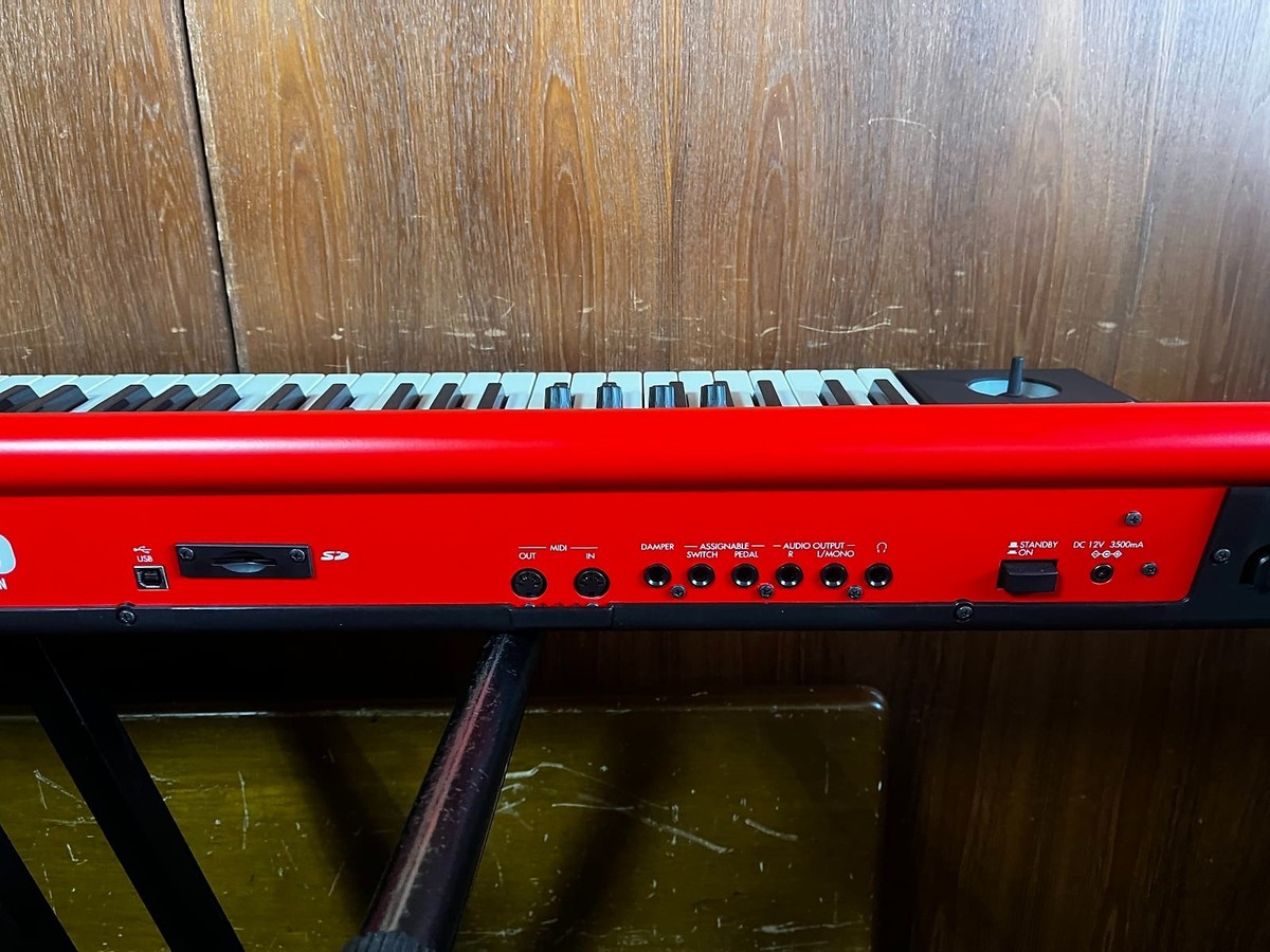 KORG M50-61 61-Key Compact Music Workstation RED Limited