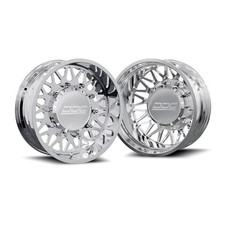 24x10 Ddc Mesh Forddodge Forged Super Single Dually Wheels 10x225 Set Of 6 24x10 Ddc Mesh Forddodge Forged Super Single Dually Wheels 10x225 Set Of 6