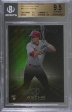 2013 Bowman Sterling Gold Refractor 7/50 Cody Asche #43 BGS 9.5 GEM MINT 0s3