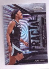 2025 Prizm WNBA - Jackie Young Fractal #2 - Las Vegas Aces