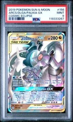★即日発送★Arceus & Dialga & Palkia GX SA Pokemon Card SWSH Promo Card Arceus & Dialga & Palkia GX 166