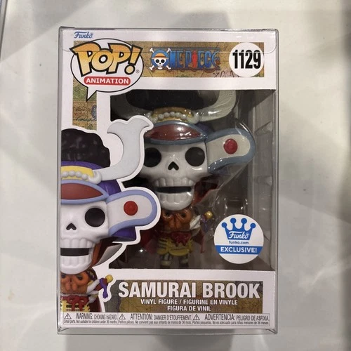 Funko Pop!  One Piece - Samurai Brook - Funko (Exclusive) #1129 W/ Protector