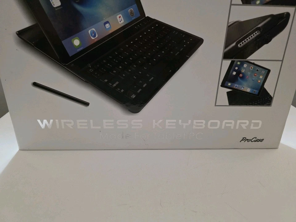 Wireless Keyboard Case with Magnet Cover for Tablet - Image 2 of 4