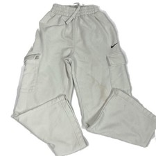 Youth Nike Sportswear Club Fleece Oversized Mid-Rise Cargo Sweatpants