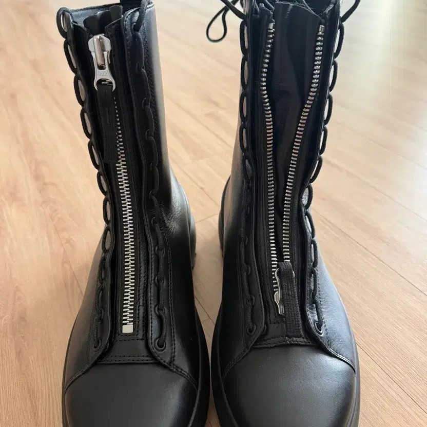 Stone Island Leather Combat Boots - Size 270 thumbnail 5