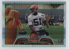 2013 Topps Chrome Prism Refractor 6/260 Barkevious Mingo #106 7i6