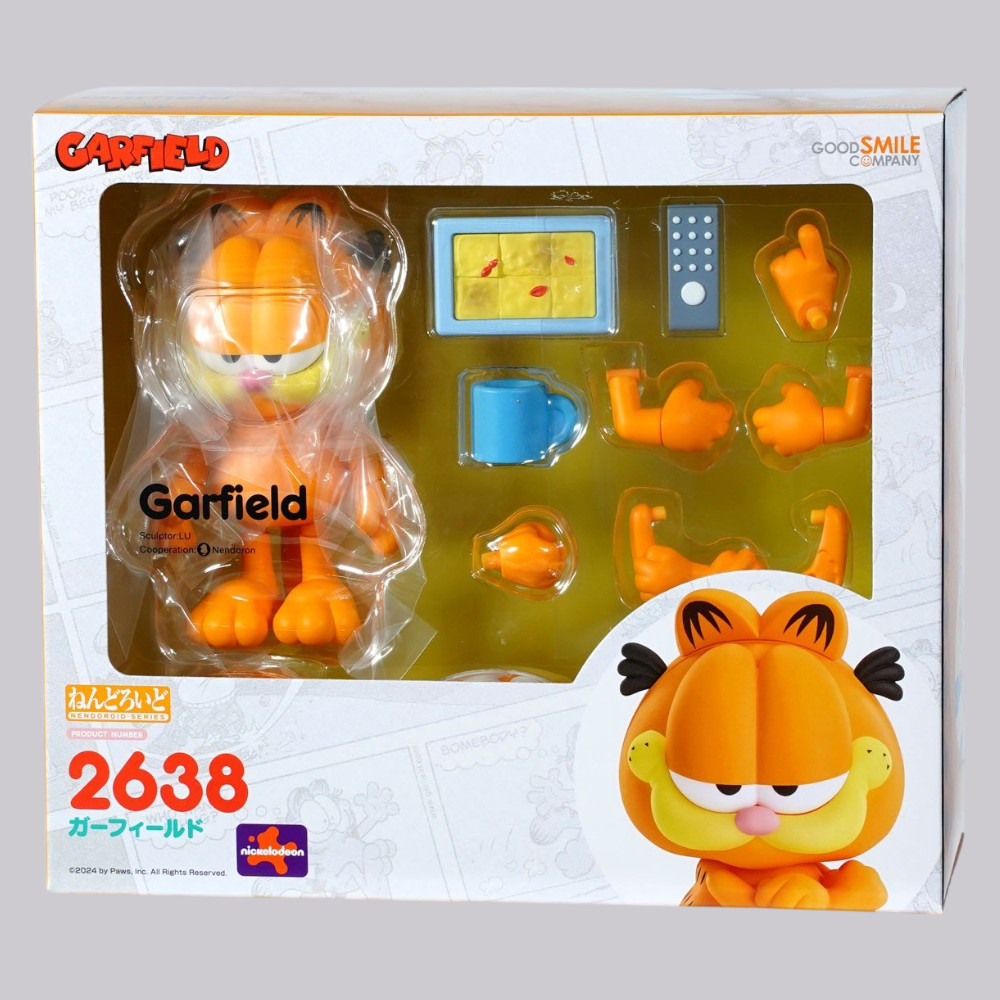 Nendoroid 2638 Garfield Action Figure Good Smile Company Japan F/S