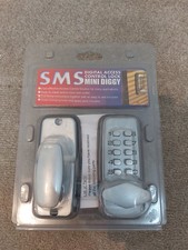 SMS Mini Diggy Digital Access CONTROL LOCK Instructions Easy to install Safe NEW