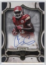2015 Topps Supreme Supreme Auto Rookies 24/75 Chris Conley #SRA-CC Auto 4f5