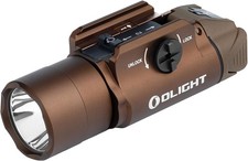 Olight PL Turbo 800 Lumen Long Range Tactical Rail-Mount Light Strobe Desert Tan