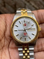 Rado Purple Horse White Dial Two Tone Automatic Men's Watch