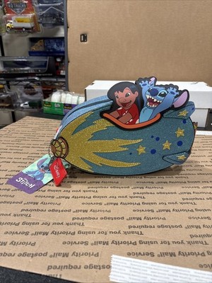 Bioworld Disney Lilo & Stitch Rocket Ship Ride Crossbody Bag from hot topic