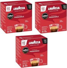 Lavazza A Modo Mio Espresso Passionale Coffee Pods x36 (Pack of 3,Total 108 Caps