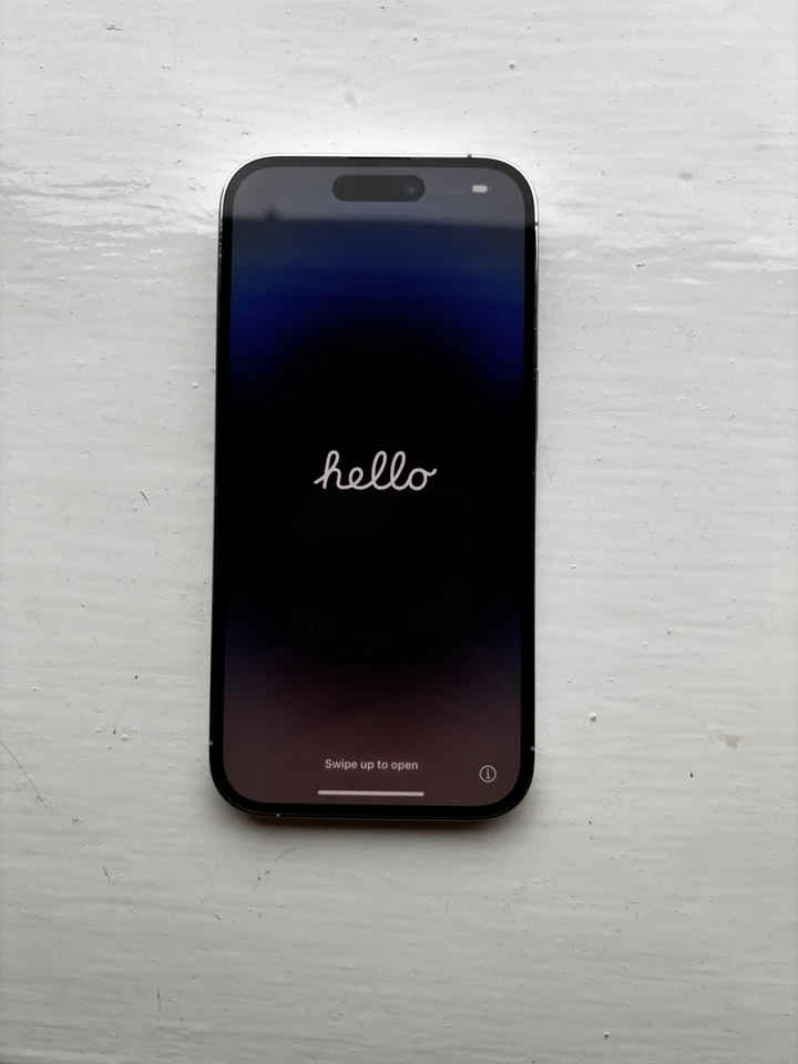 iPhone 14 Pro Silver 128GB - 85% BH - Cracked Back - Unlocked - Fully Functional - Image 2 of 4