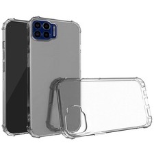 "Shockproof Clear TPU Case for Motorola Moto One 5G  G 5G Plus"
