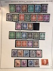 1953-56 DDR GERMANY STAMP SET LITHOGRAPHY/TYPOGRAPHED USED VF — photo 4
