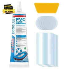 Pool Liner Patch Kit，Air Mattress Patch，Heavy Duty Vinyl Repair Kit for Inflatab