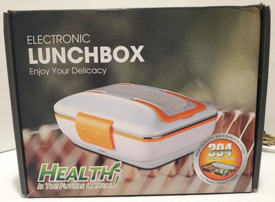 Electronic Lunchbox for Warming your Lunch with Utensils Brand New in Box