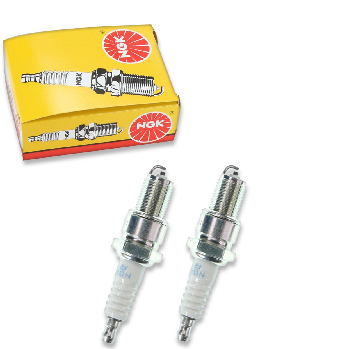2 pc NGK 5534 BPR7ES Standard Spark Plugs for WR5DP WR5DC WR5D WR4DP0 W5DCO uy