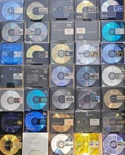 Rare Minidisc de collection 60min (Sharp, Axia, Sony, TDK, Maxell, etc..)