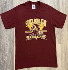 Vintage 1987 Washington Redskins Shirt Logo 7 NFL Super Bowl Youth Large (14-16)