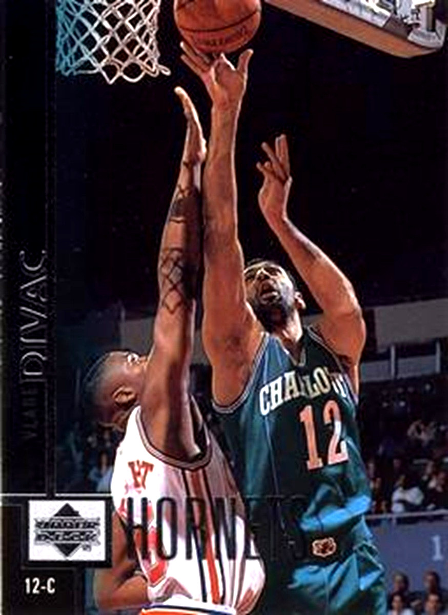 1997-98 Upper Deck #11 Vlade Divac Charlotte Hornets HOF