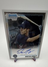 2010 Bowman Chrome - Prospects Dustin Ackley #BCP89 Autographs (AU, RC)