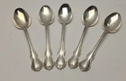 Towle French Provincial Lot Of 5 Teaspoons Sterling 148 Grams Scrap Or Use