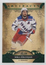 2020-21 Upper Deck Artifacts Emerald 95/99 Mika Zibanejad #29 7n9
