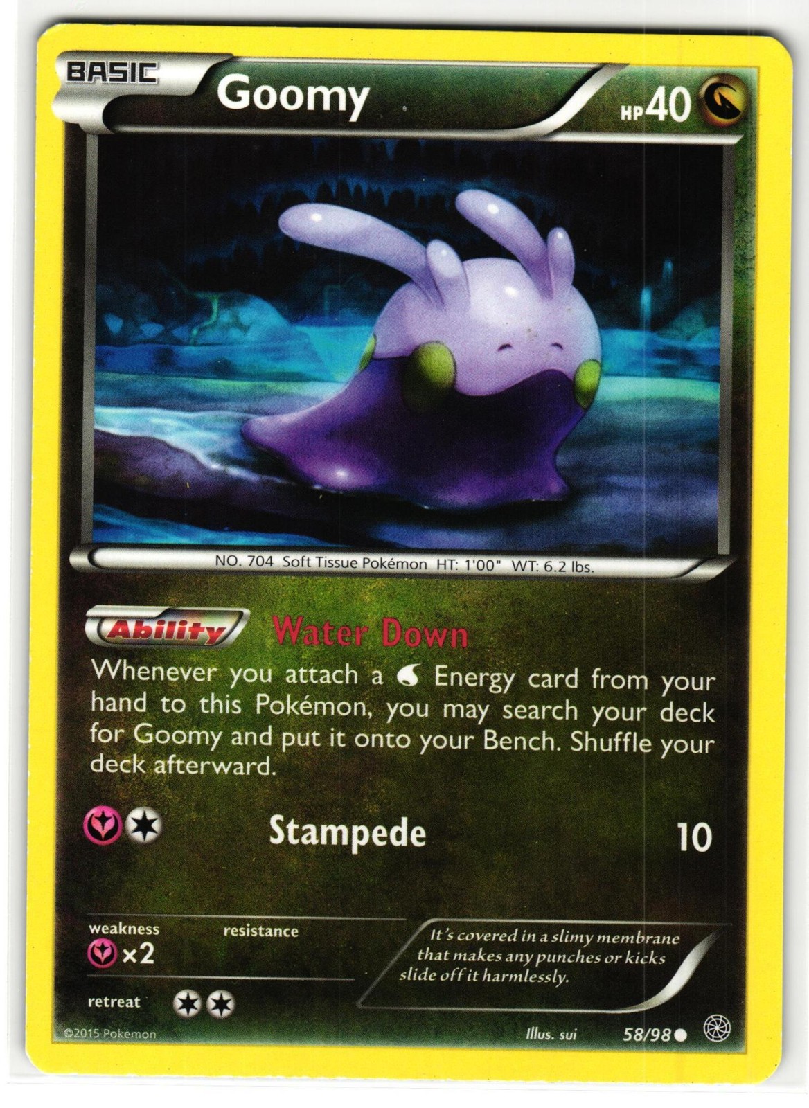 GOOMY 58/98 ANCIENT ORIGINS ENGLISH POKEMON TCG