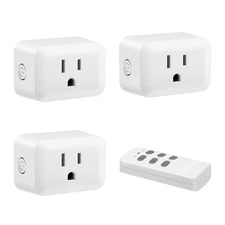 Wireless Outlet, Programmable and Expandable Electrical Outlet Switch, Wireless