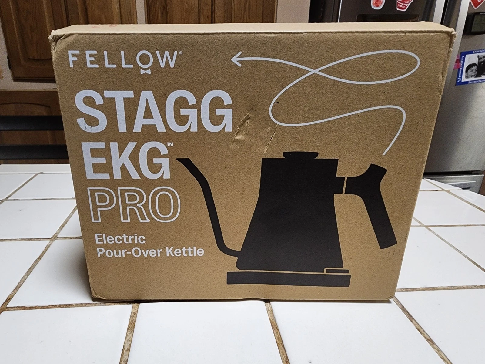 Fellow STAGG EKG PRO 0.9L Electric Gooseneck Kettle Matte Black Tea Coffee NEW