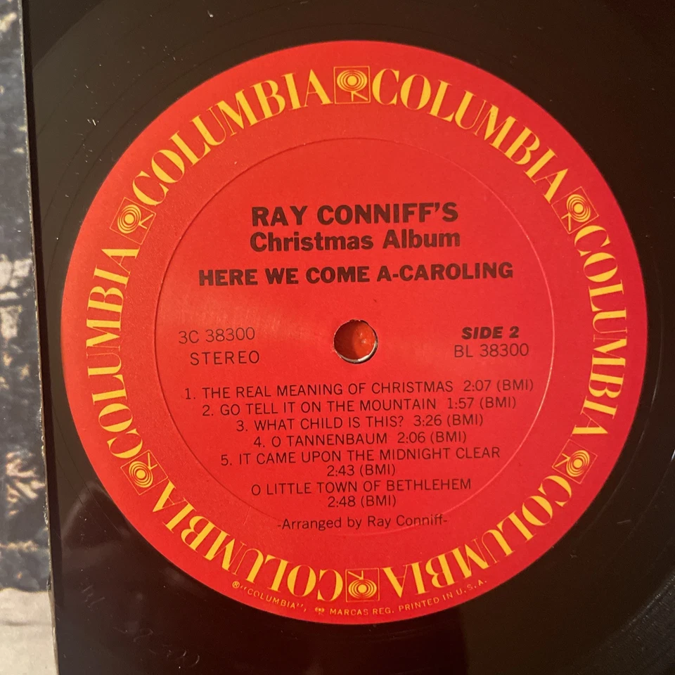 Ray Conniff’s Christmas Album LP Columbia 80s Reissue Holiday Rare M- - Image 3 of 4